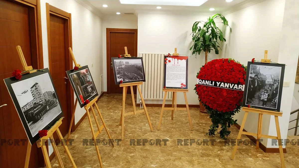 İstanbuldakı Baş Konsulluqda “Qanlı yanvar” adlı fotosərgi təşkil edilib