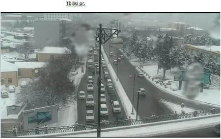 Bakının əksər küçələrində sıxlıq yaranıb, sərnişin avtobuslarının hərəkəti çətinləşib