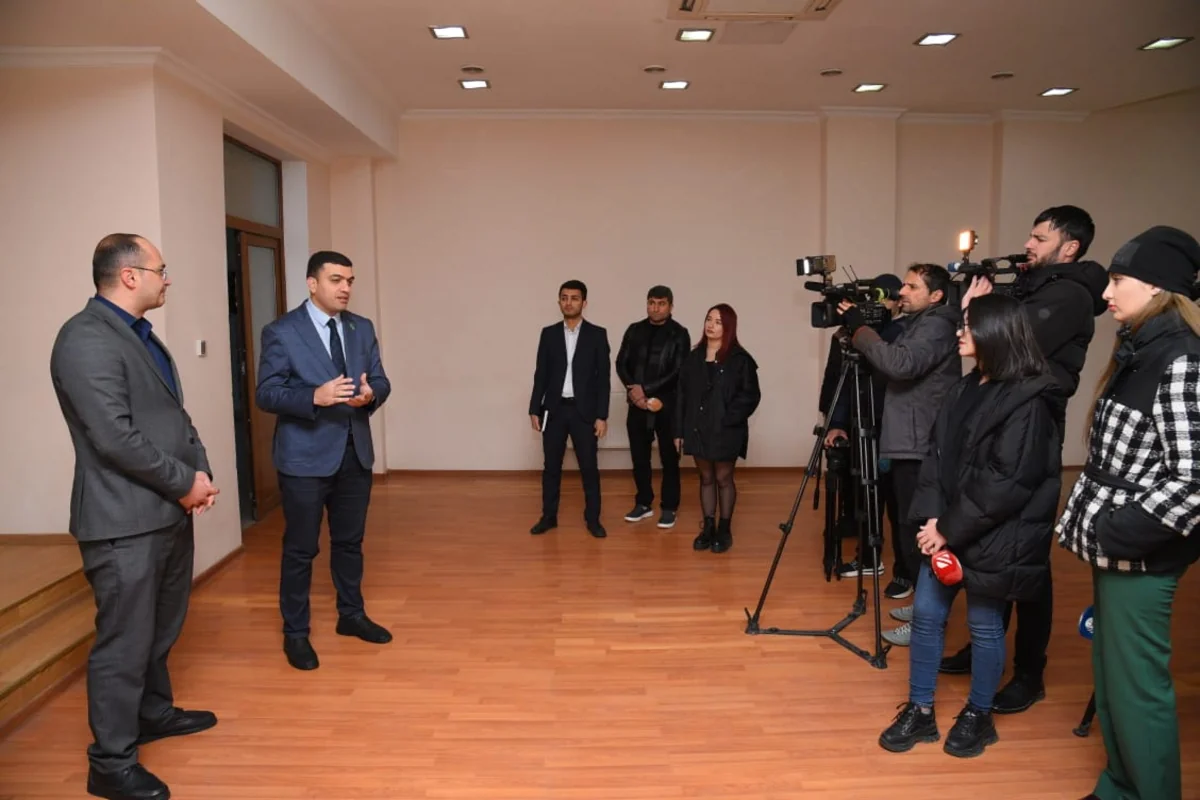 Mingəçevir Gənclər Evinə media-tur təşkil olunub