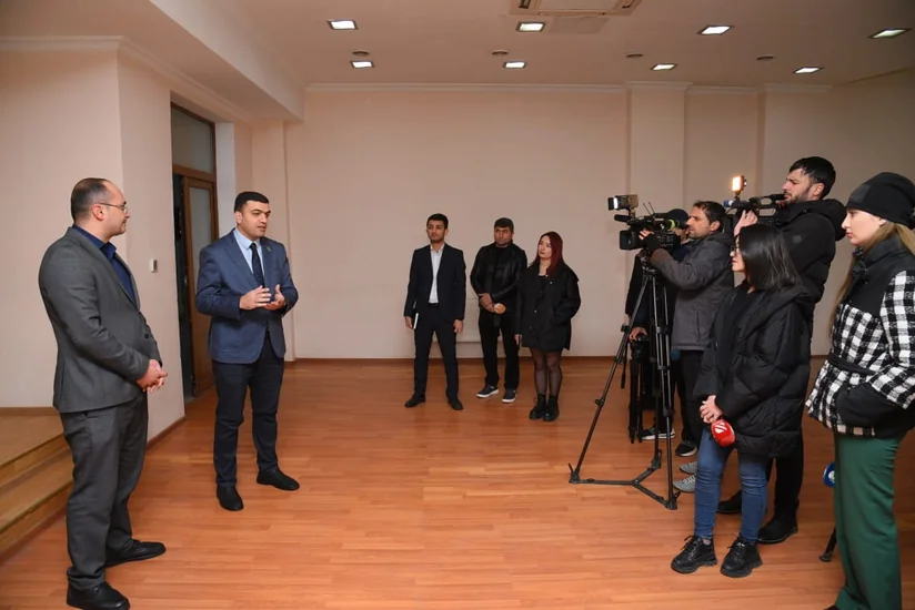 Mingəçevir Gənclər Evinə media-tur təşkil olunub