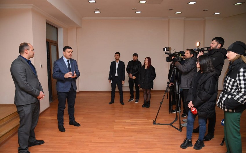 Mingəçevir Gənclər Evinə media-tur təşkil olunub