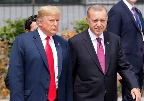 Tramp Suriyaya qarşı sanksiyaların ləğvi ilə bağlı Ərdoğanla işləməyə hazır olduğunu bildirib