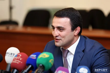 Avropa çempionatında medal qazanan karateçilərlə görüş keçirilib