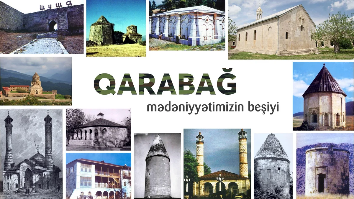 Исторические памятники Карабаха пострадали от армянского вандализма