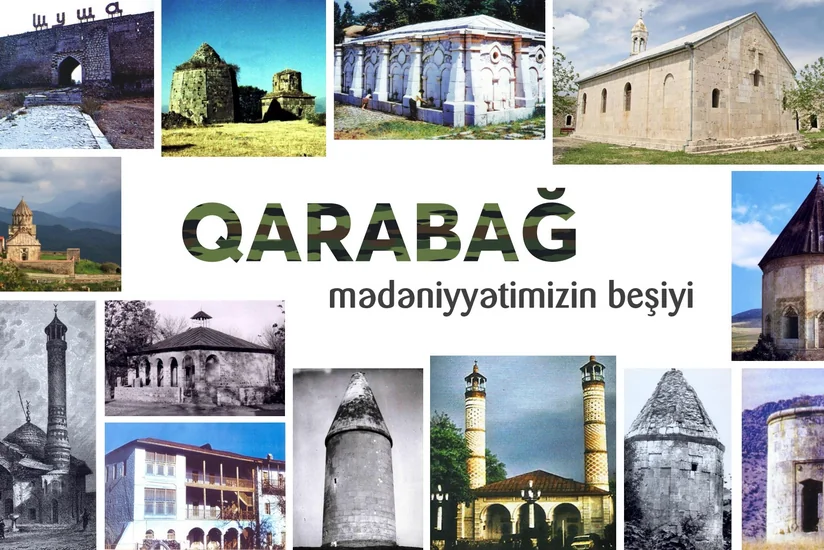 Mədəniyyət Nazirliyi: Qarabağdakı tarixi abidələr erməni vandalizminin qurbanına çevrilib