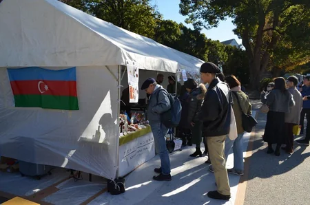Tokionun Ueno parkında “Azərbaycan festivalı” təşkil edilib