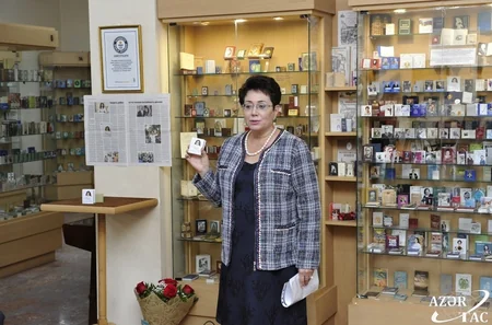 Mehriban Əliyevaya həsr olunmuş miniatür kitabın təqdimatı keçirilib