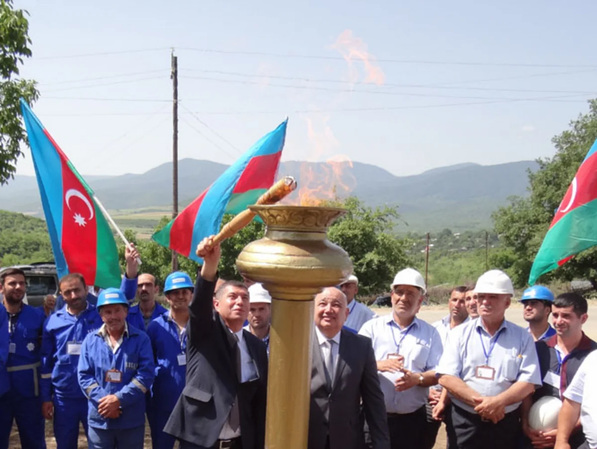 ​Şabran rayonunun Zöhramı kəndinə təbii qaz verilib