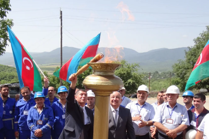 ​Şabran rayonunun Zöhramı kəndinə təbii qaz verilib