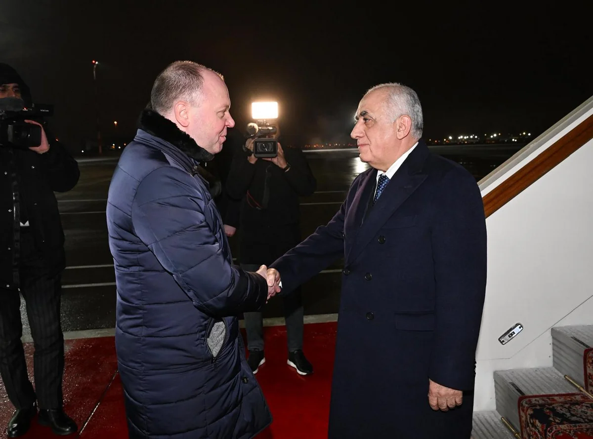 Baş nazir Əli Əsədov Rusiyada işgüzar səfərdədir