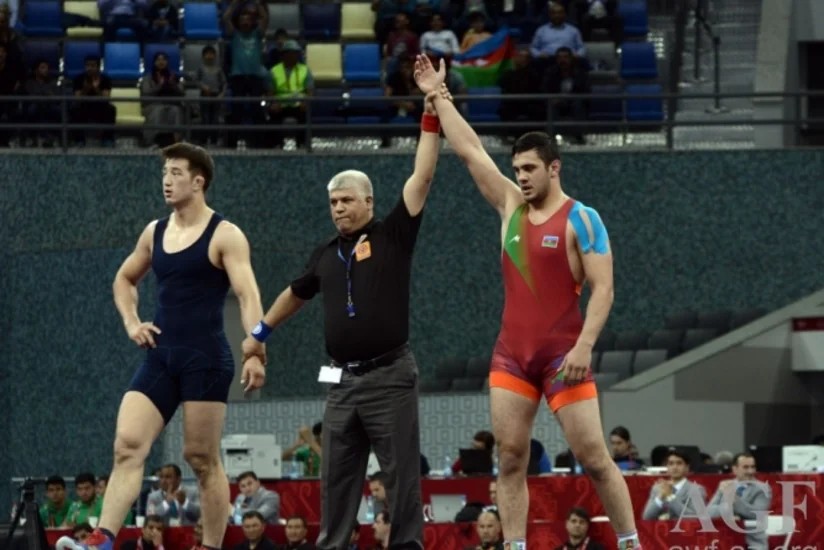 Azərbaycan güləşçiləri İranda 1 qızıl, 1 bürünc medal qazanıblar