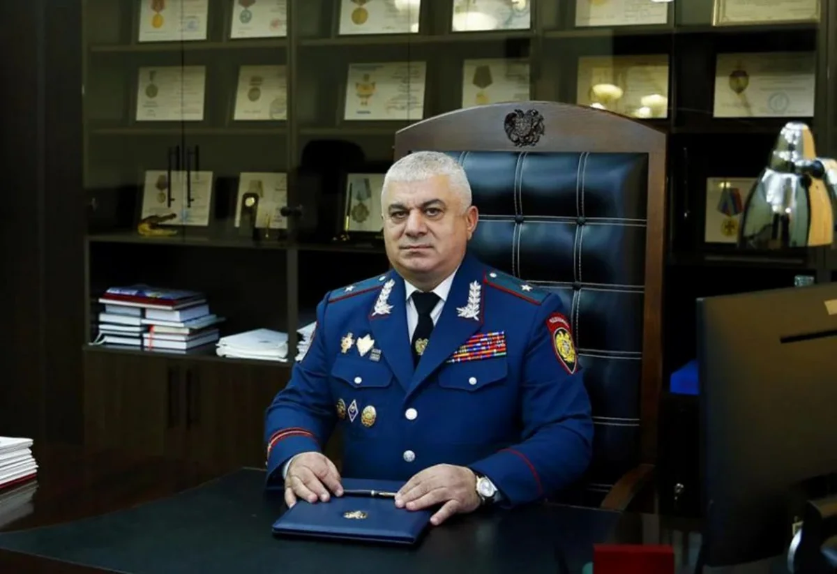 Начальник полиции Армении отправлен в отставку