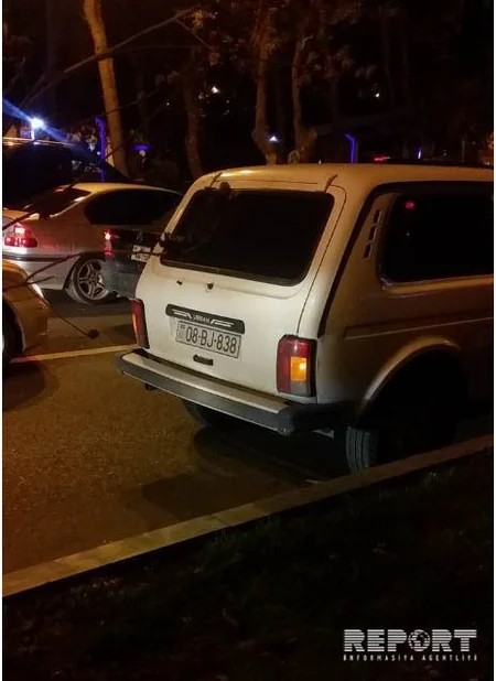 Bakıda yol qazası baş verib, tıxac yaranıb - FOTO