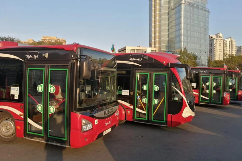 Bakı Nəqliyyat Agentliyi ehtiyat avtobusları xəttə buraxdı