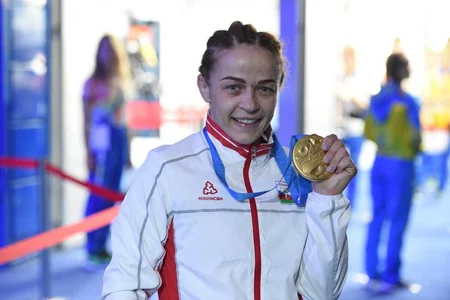 Minsk 2019: Mariya Stadnik qızıl medal qazanıb - FOTO