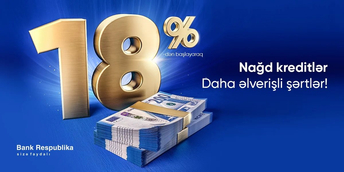 “Bank Respublika”dan nağd kredit götürmək sərfəli olub