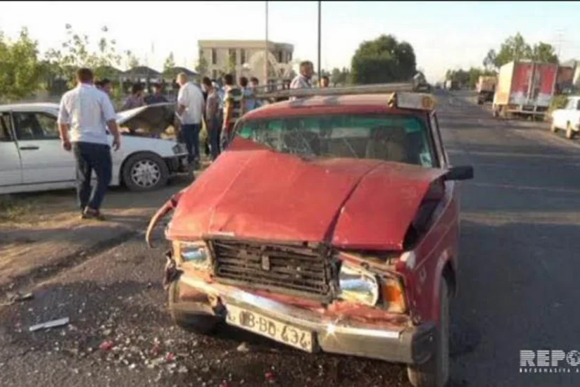 Cəlilabadda yol qəzasında 5 nəfər xəsarət alıb - FOTO