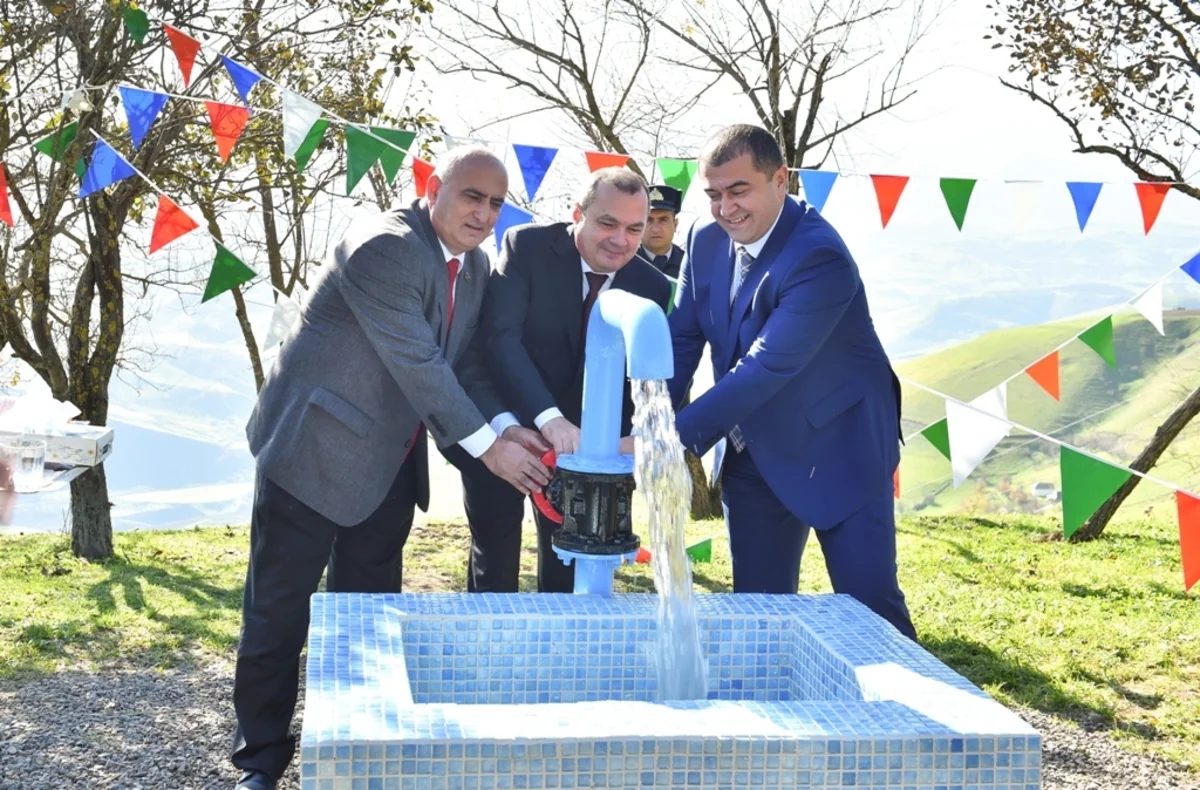 Yardımlı rayonunun iki kəndi içməli su ilə təchiz olunub