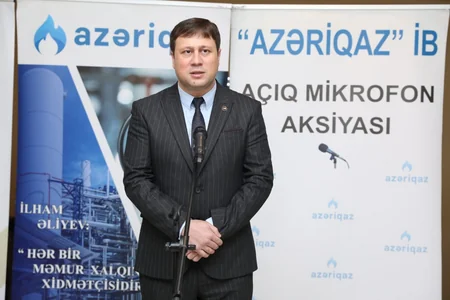 Azəriqaz Yevlaxda Açıq mikrofon aksiyası keçirib