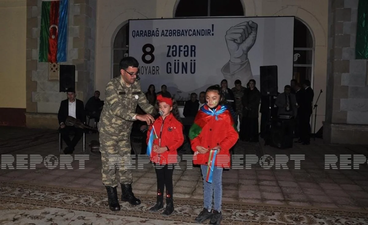 Zəfər Günü Tovuz və Gədəbəydə də qeyd olunub