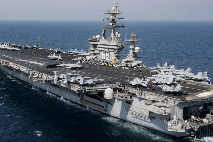 USS Dwight D. Eisenhower Leaving Red Sea, Pacific carrier heading to Middle East