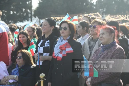 Bakıda “Gücümüz cəsarətimizdədir!” adlı yürüşün açılış mərasimi olub - YENİLƏNİB
