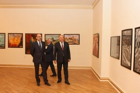 Əbülfəs Qarayev Ucar şəhərində vətəndaşları qəbul edib
