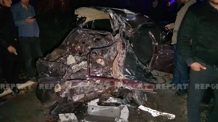 Göyçayda 3 avtomobil toqquşub, ölən var