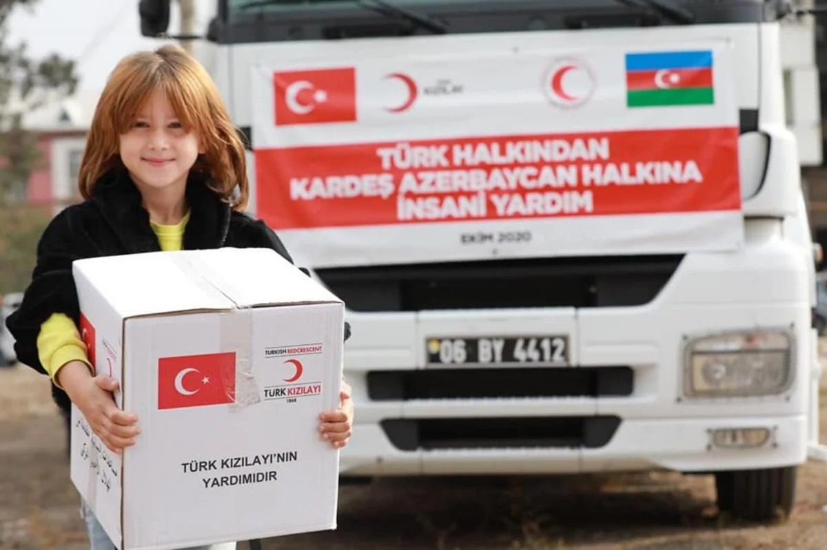 Türkiyənin Qızıl Aypara Cəmiyyəti: Azərbaycanda ehtiyacı olanlara yardım edirik
