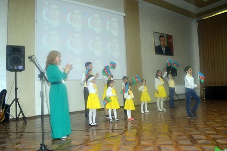 Şəmkirdə Milli Qəhrəman İsgəndər Aznaurovun xatirəsi anılıb