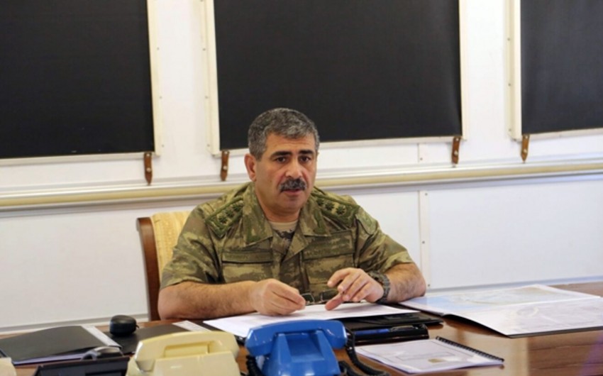 Zakir Həsənovun rəhbərliyi ilə səhra şəraitində müşavirə keçirilib
