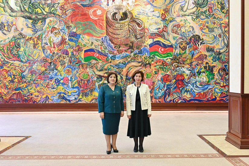 Sahibə Qafarova Şimali Makedoniya Prezidenti ilə görüşüb