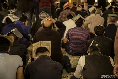 Ночь ахья в мечети Тезепир - ФОТОРЕПОРТАЖ