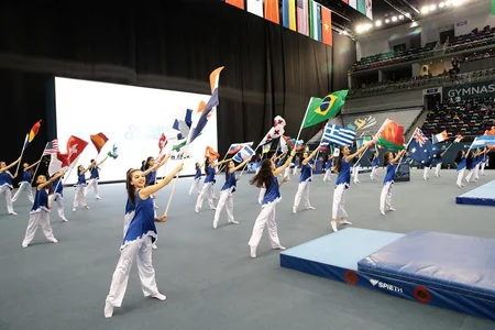 Baku hosts opening ceremony Gymnastics World Cup