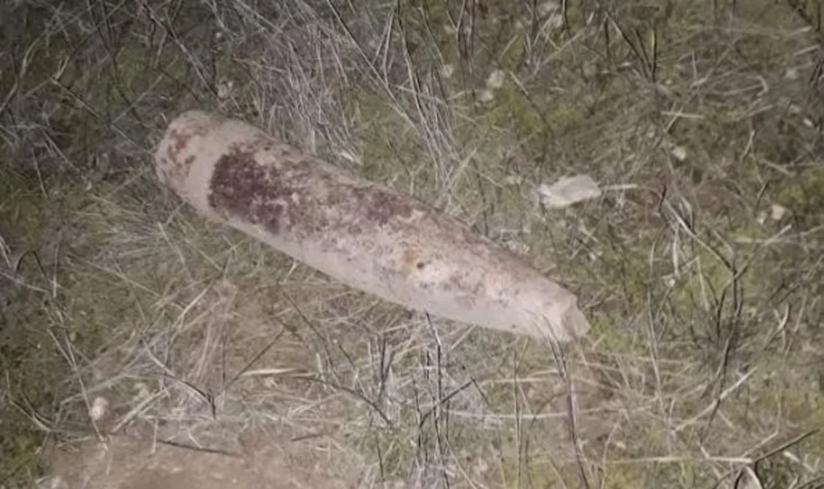 Göygöl rayonu ərazisində top mərmisi tapılıb