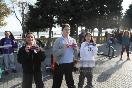 Bakıda “Gücümüz cəsarətimizdədir!” adlı yürüşün açılış mərasimi olub - YENİLƏNİB