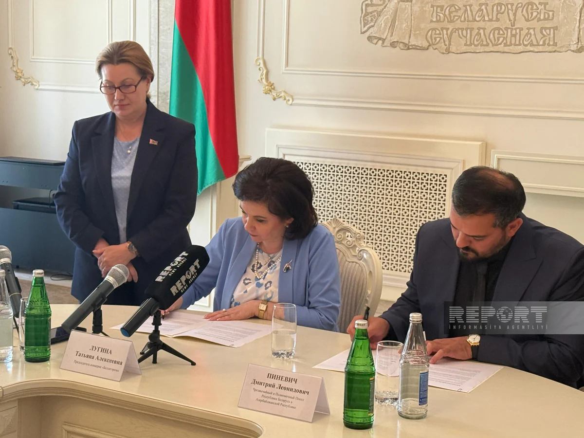 Azərbaycanda Belarus tekstil məhsullarının təşviqi üzrə sazişlər imzalanıb
