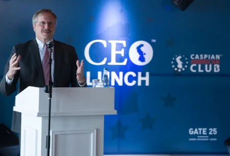 United States Ambassador attends CEO Lunch Baku