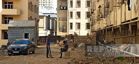 AAAF Parkda qanunsuz tikinti işləri aparılır, sakinlər narazıdır