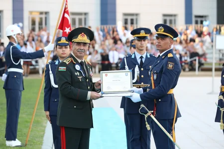 Azerbaijani Defense Minister attends graduation ceremony of Turkish Naval Academy and Air Force Academy