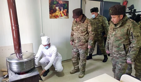 Müdafiə nazirinin müavini Kəlbəcərə gedib, yeni hərbi obyektlərin açılışında iştirak edib