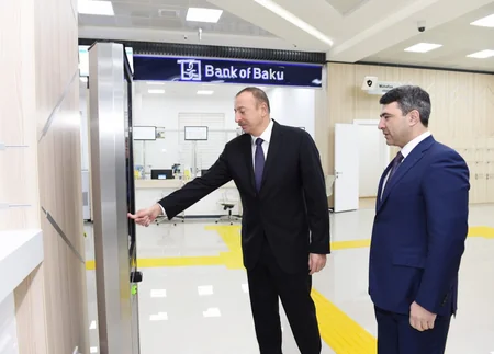 Prezident İlham Əliyev 1 saylı “ASAN Kommunal” Mərkəzinin açılışında iştirak edib