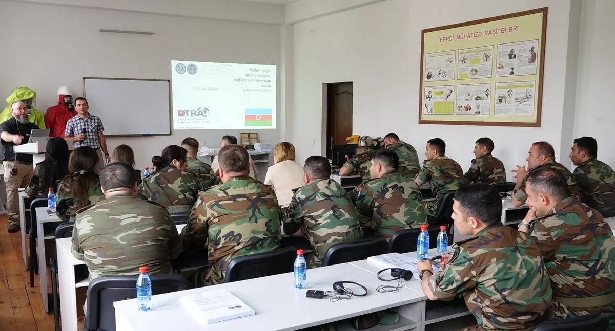 ABŞ mütəxəssisləri FHN əməkdaşlarına təlim keçib