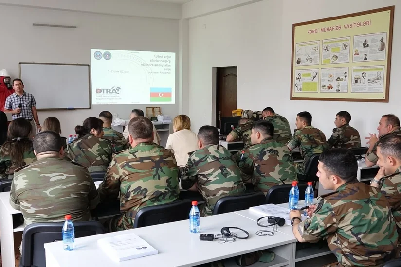 ABŞ mütəxəssisləri FHN əməkdaşlarına təlim keçib