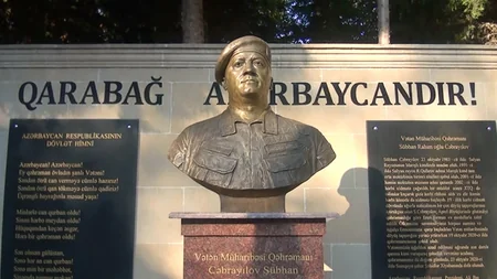Salyanda Vətən Müharibəsi Qəhrəmanı Sübhan Cəbrayılovun xatirəsi anılıb