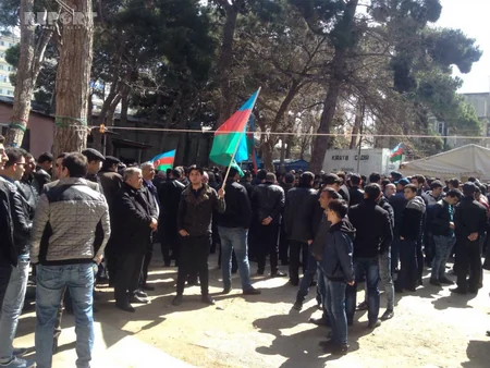 Azərbaycan ordusunun şəhid olan əsgəri dəfn olunub - FOTO