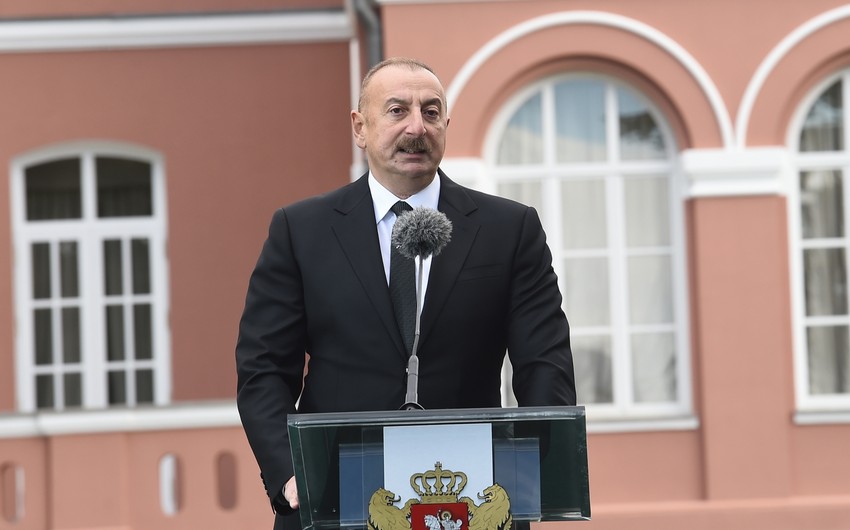 Dövlət başçısı: Azərbaycan Gürcüstana 3 milyard dollardan çox sərmayə qoyub