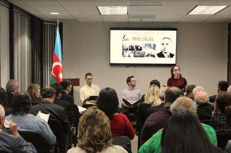 Mir Cəlal Paşayevin ingilis dilinə tərcümə edilən kitabı Los-Ancelesdə təqdim olunub