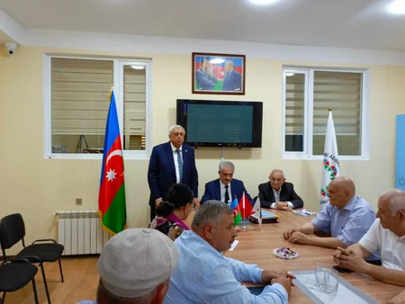 Gölkənd kənd icmasının iclası keçirilib, səkkiz ayın hesabatı açıqlanıb