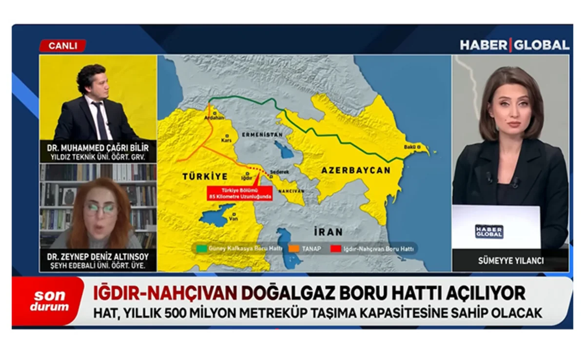 Haber Global: Igdir-Nakhchivan gas pipeline to end Nakhchivan's gas dependence on Iran